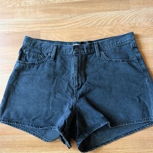Levi's Women's Black Jean Shorts